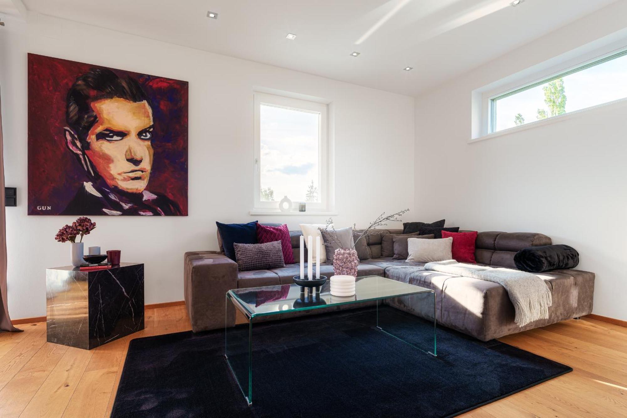 Platschberg Urban Hideaway - Stilvolles Ferienhaus Mit Pool An Der Weinstrasse Berghausen Pokoj fotografie